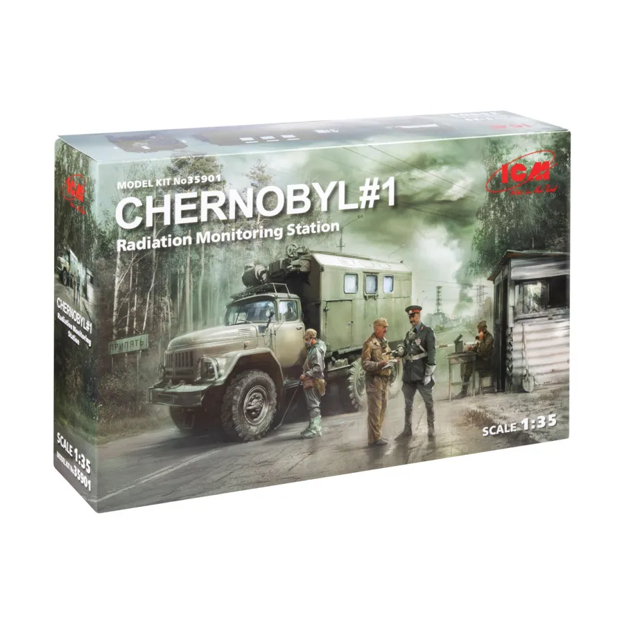

Чернобыль №1 – Станция радиационного контроля, Military Models 1/35 Scale (ICM)