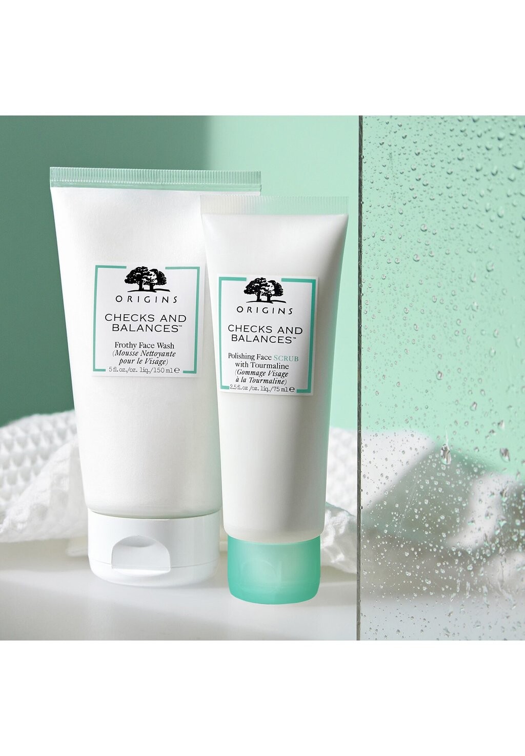 Пилинг для лица CHECKS AND BALANCES™ POLISHING FACE SCRUB WITH TOURMALINE Origins — фото 2