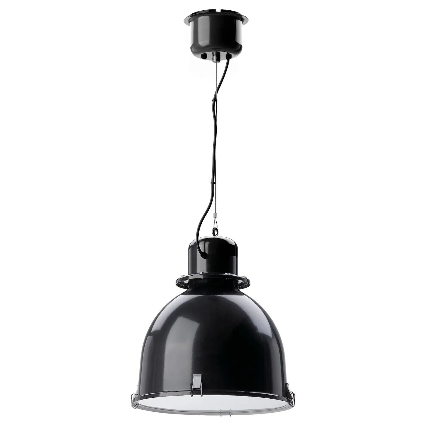 

Подвесной светильник, черный, 38 см, SVARTNORA IKEA