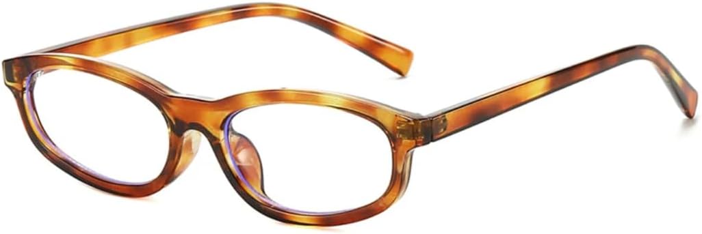 

Солнцезащитные очки для мужчин и женщин - защита UV400 - маленькие, «кошачий глаз», желто-синие, для занятий спортом на открытом воздухе и вождения DSVIGF, Amber Clear