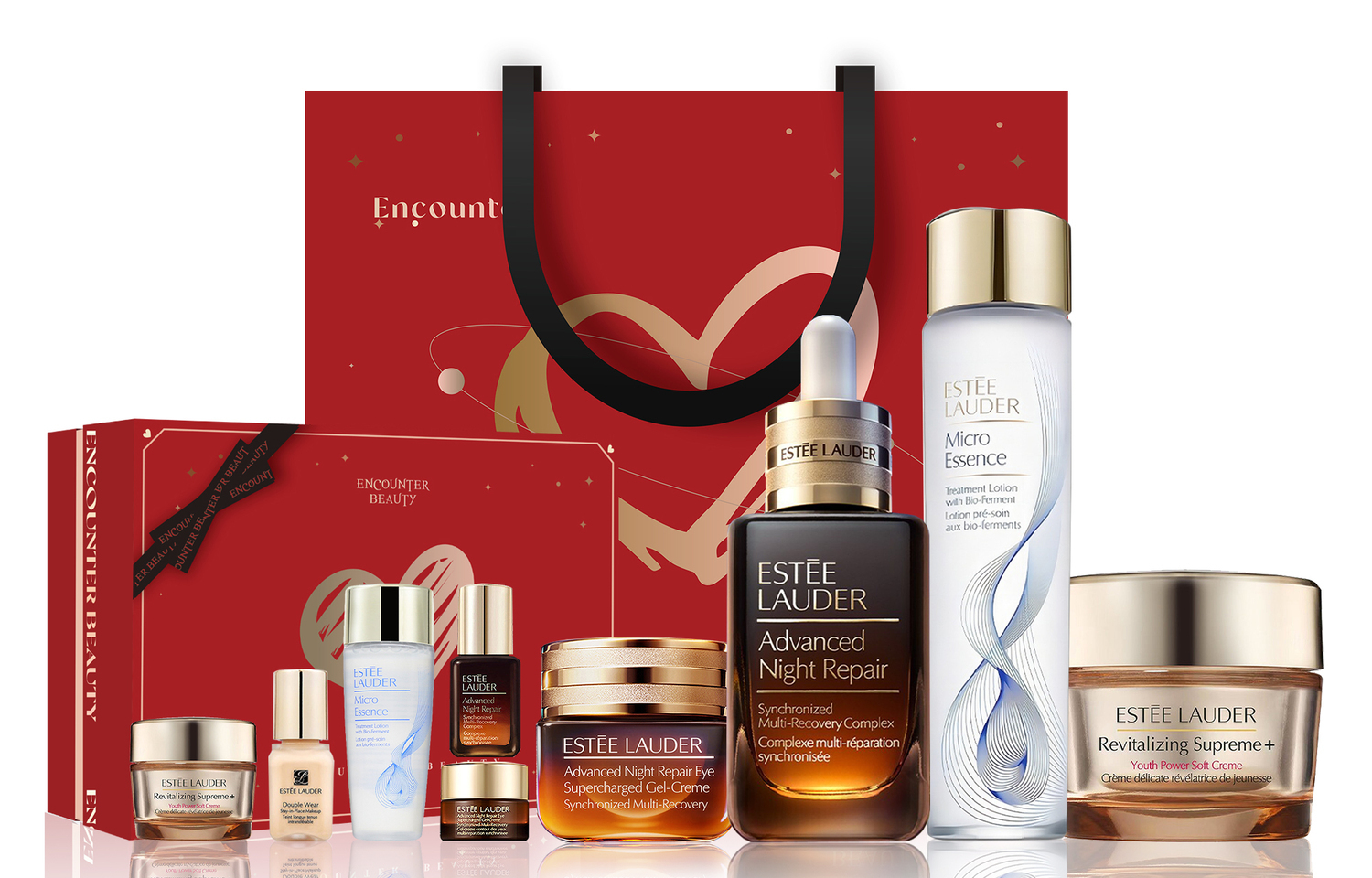 Набор для ухода за кожей Estee Lauder YSL Brand-New Luxury Moisturizing Set, 11 предметов — фото 3