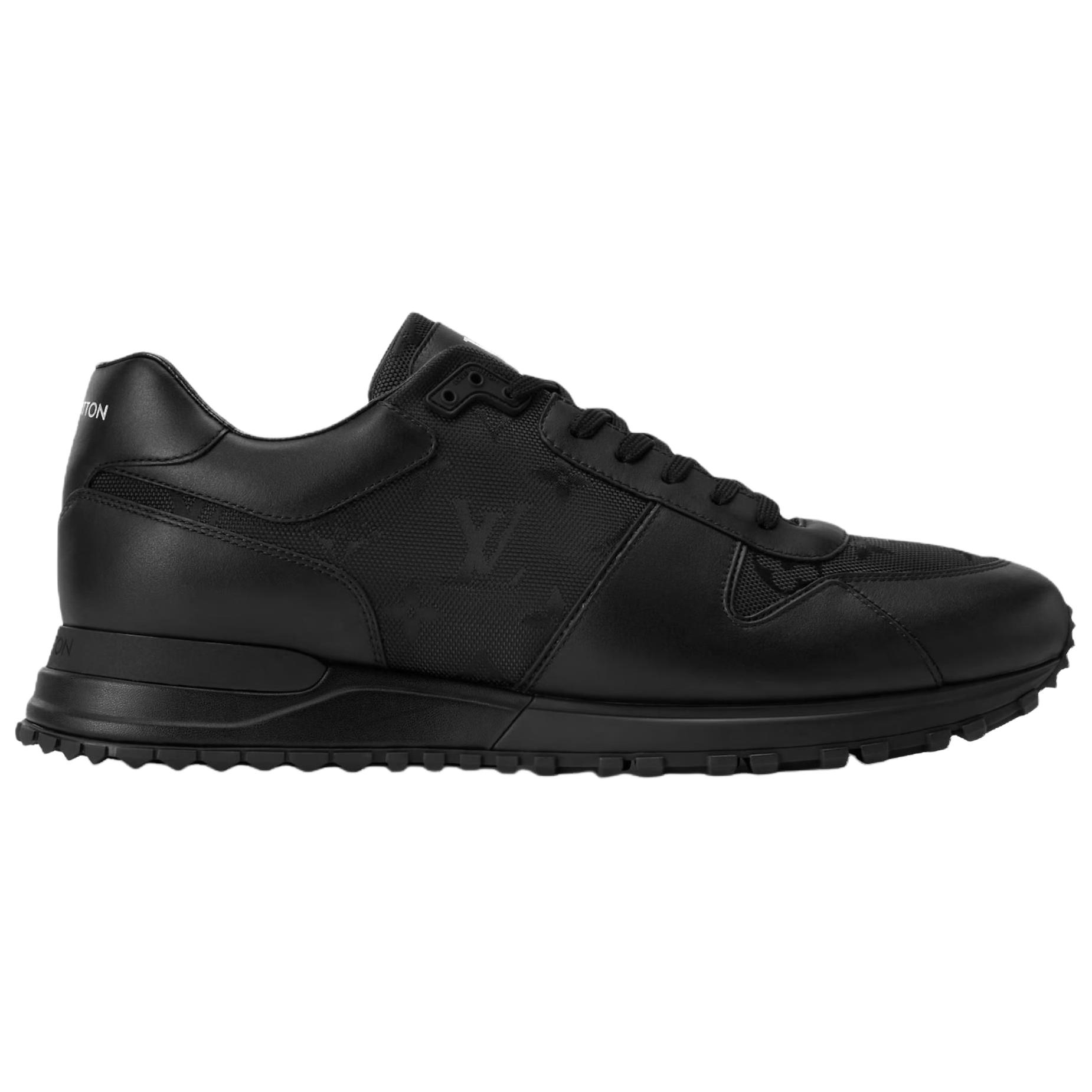 Мужские повседневные кроссовки Run Away Low top LOUIS VUITTON, черный — фото 3