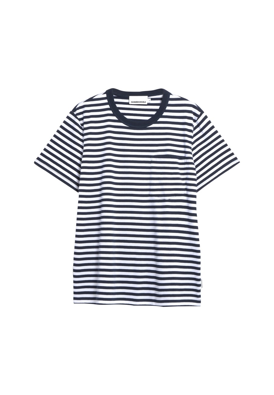 

Рубашка ARMEDANGELS MAARKOS POCKET STRIPES, черный