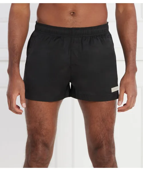 

Пляжные шорты Regular fit Calvin Klein Swimwear, черный