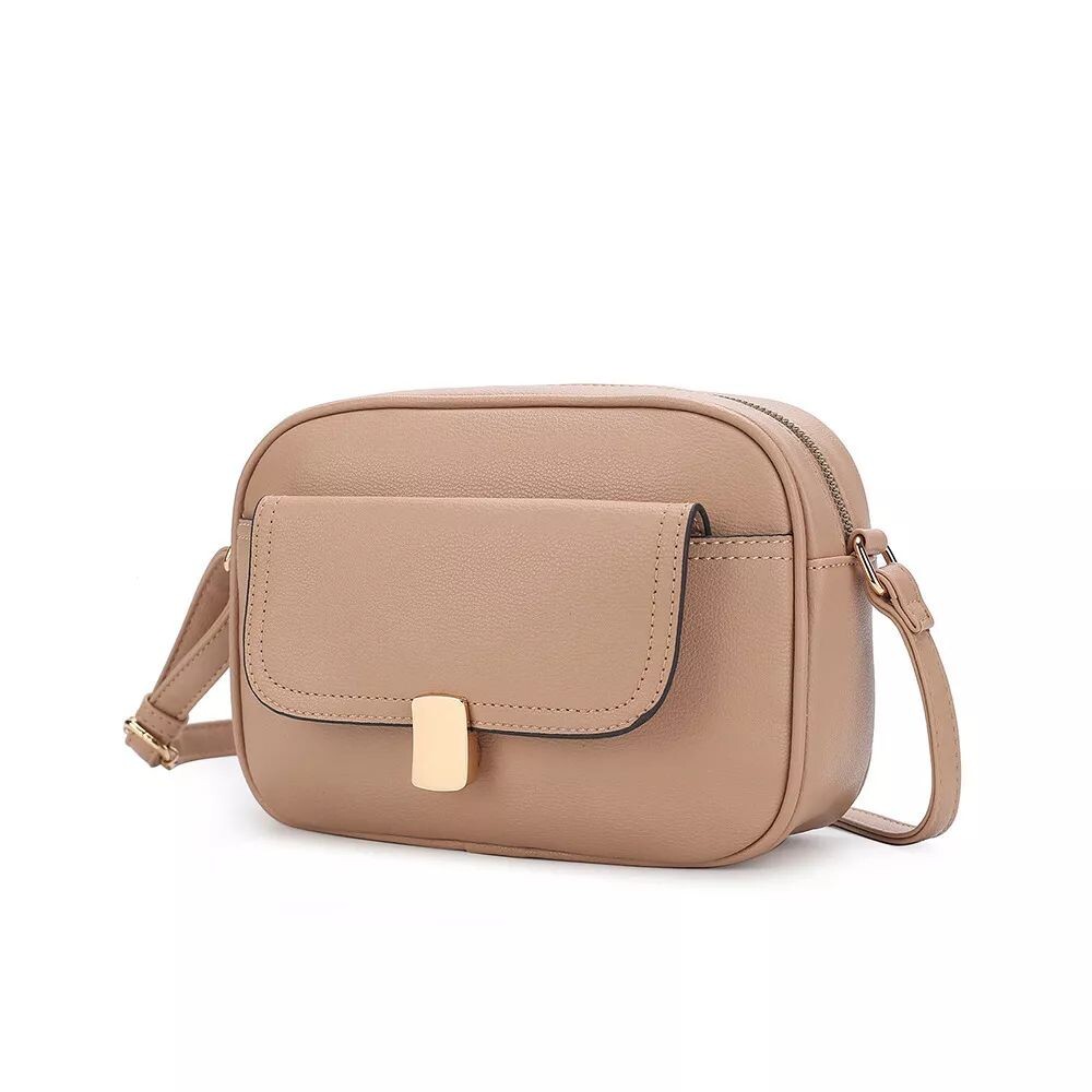 

MKF Collection Michaela Женская сумка через плечо из веганской кожи от Mia K MKF Collection, розовый