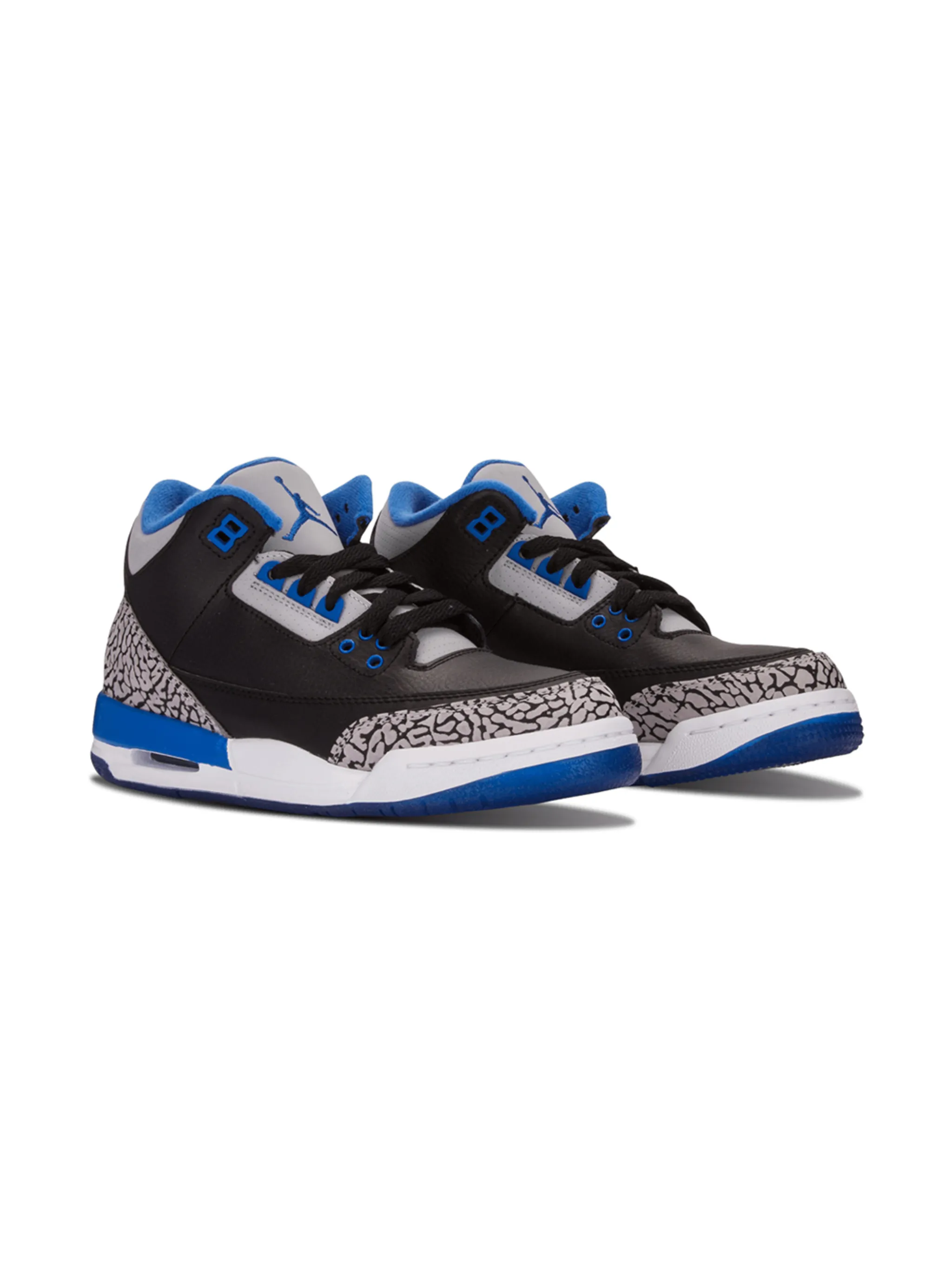 

Кроссовки Air Jordan 3 Retro BG Jordan Kids, черный