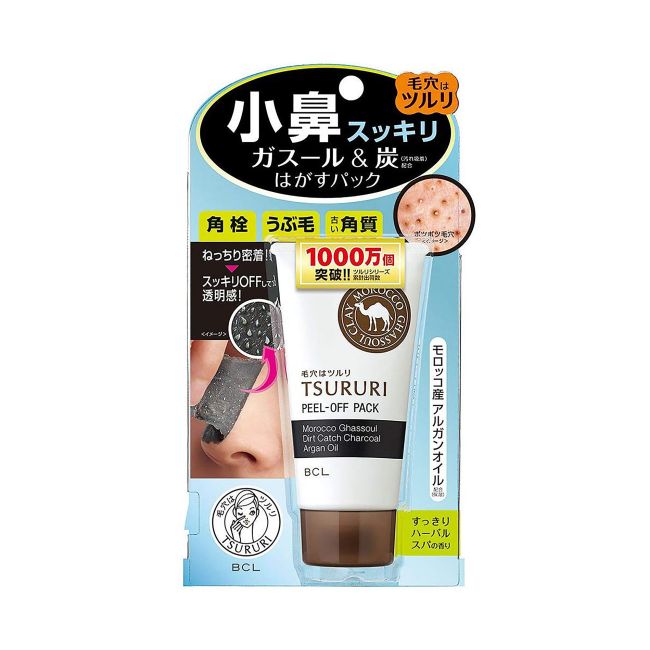 

Bcl peel-off pack отшелушивающая маска для лица Tsururi, 55 гр