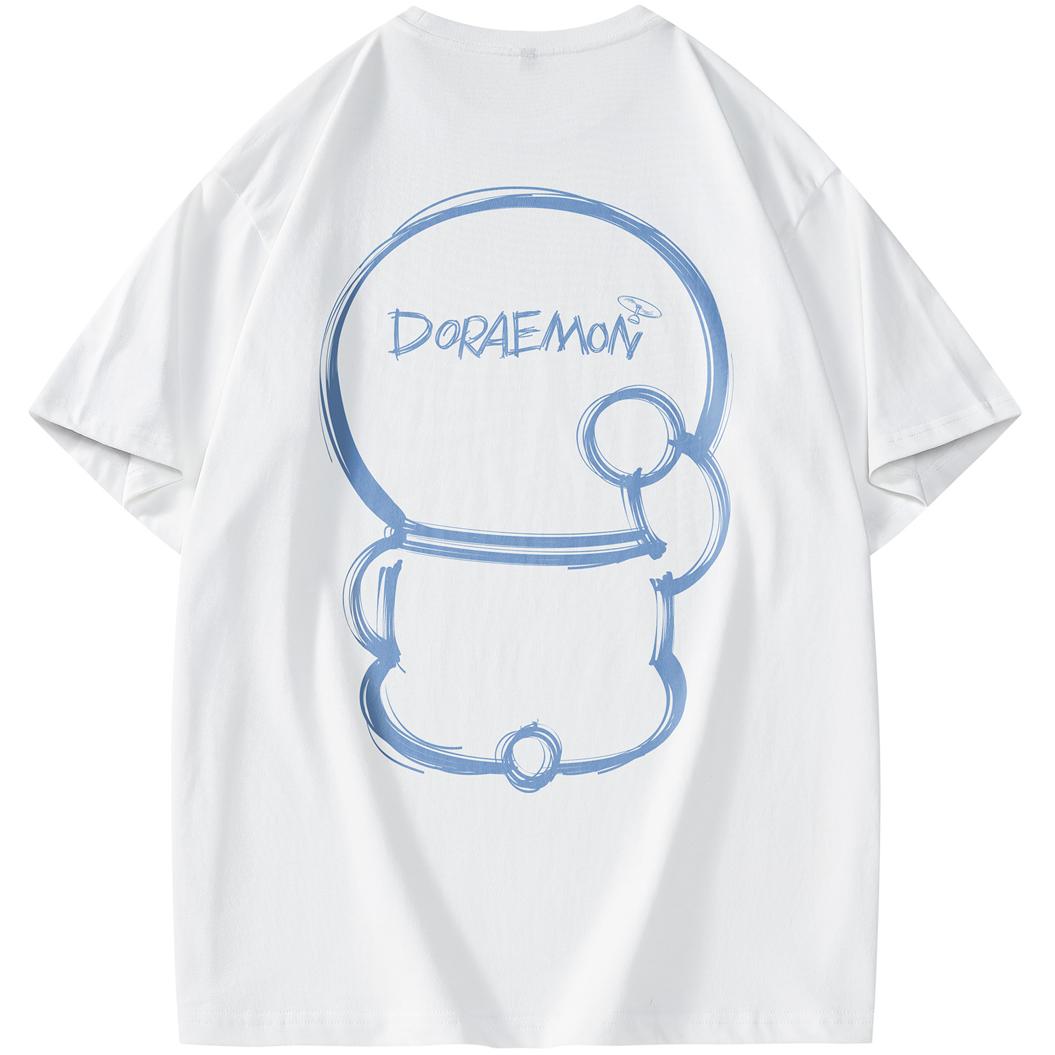 

Футболка унисекс Doraemon, черная (усовершенствованная гипсофила)