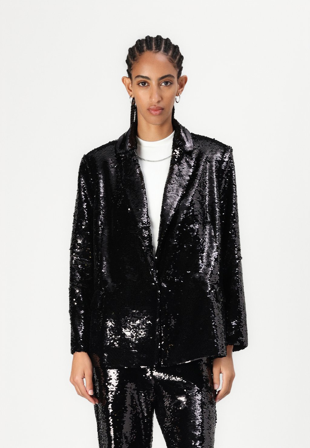 

Блейзер HERMANNA SEQUINS 2nd Day, черный