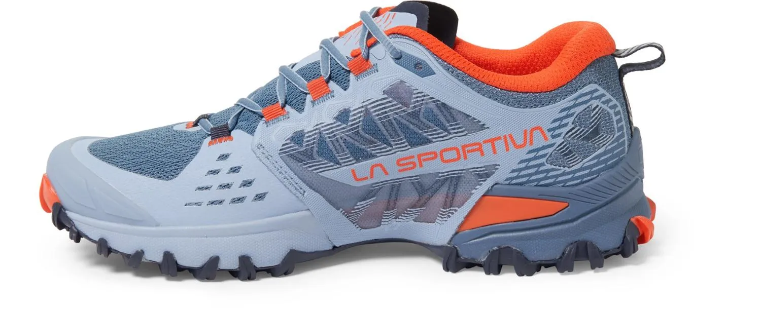 Женские кроссовки для трейлраннинга Bushido III GTX La Sportiva, Stone-blue/Moonlight — фото 2