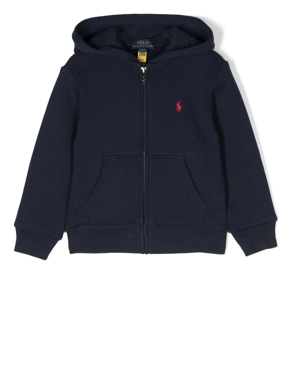 

Худи с вышитым логотипом POLO RALPH LAUREN KIDS, синий