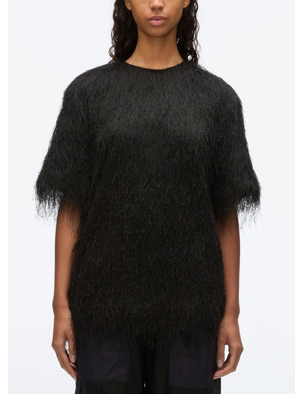 

Блузка с бахромой 3.1 Phillip Lim, черный