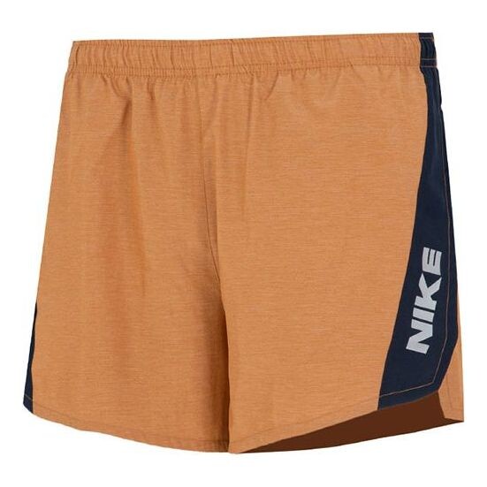 

Шорты men's logo alphabet printing elastic waistband straight shorts yellow Nike, мультиколор