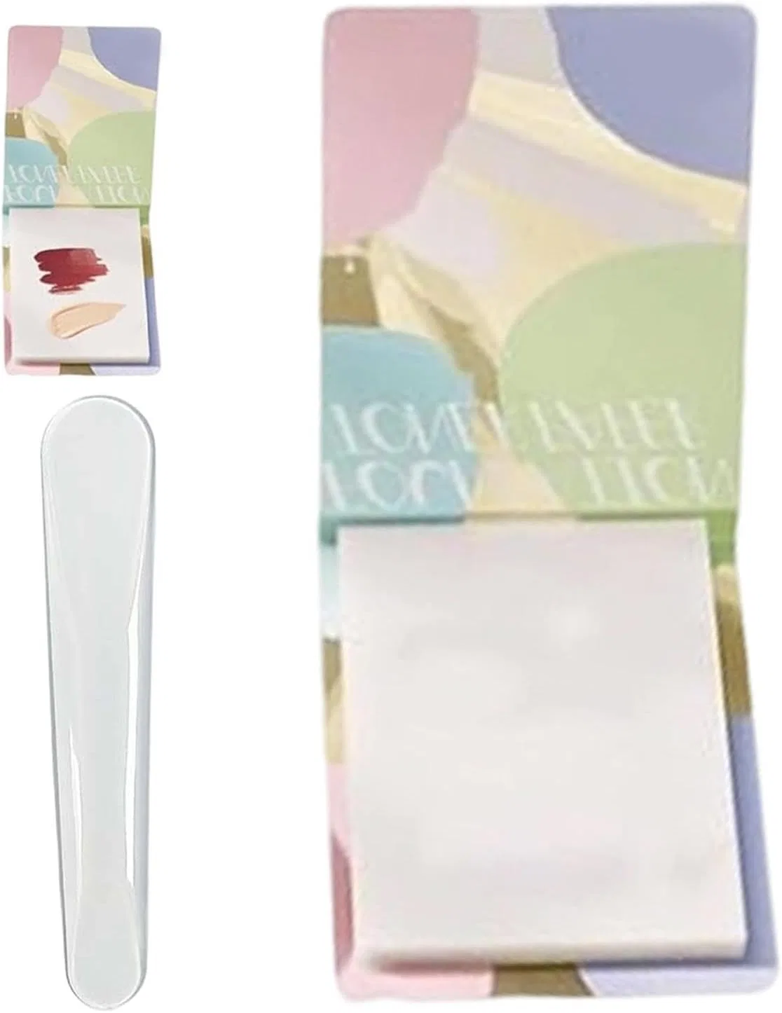 Палитра для смешивания гель-лака Paper Palette, 100 листов