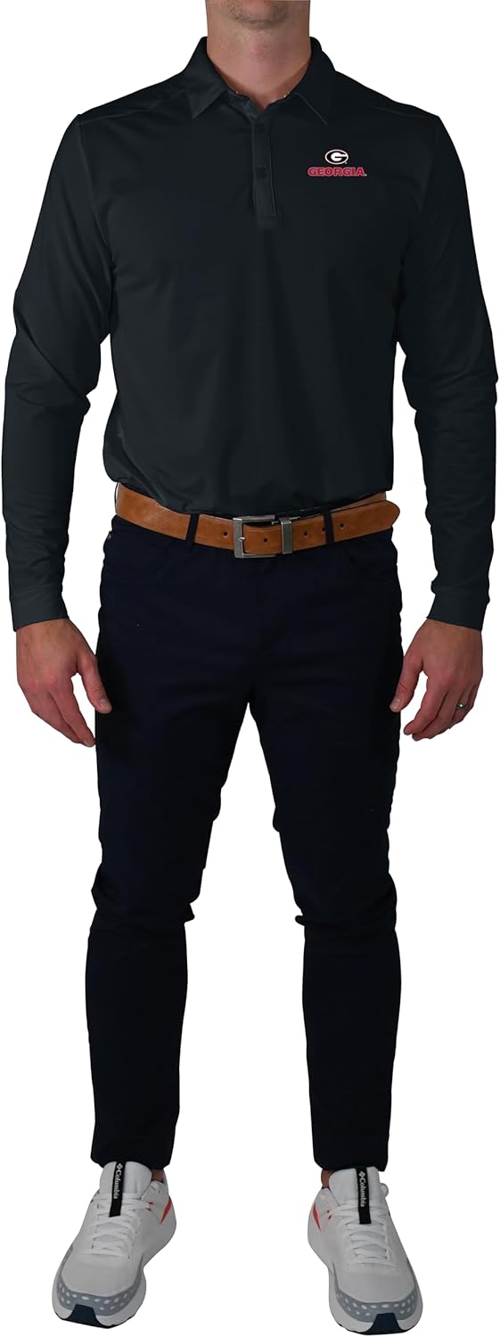 

Columbia Golf мужская футболка Univ of Georgia Pin High LS Polo, Midnight Black, Черный, Columbia Golf мужская футболка Univ of Georgia Pin High LS Polo, Midnight Black