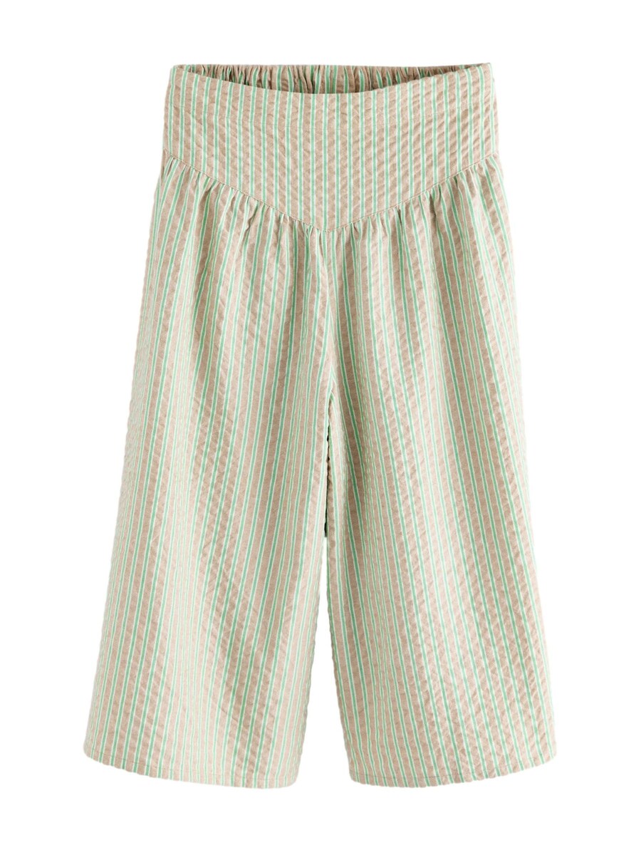 

Широкие брюки Next, цвет Beige/Green