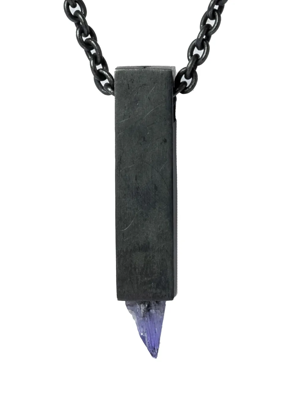 

Серебряное колье Talisman Cuboid Parts of Four, черный