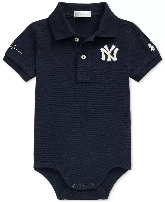 

Боди Baby New York Yankees Polo Ralph Lauren, синий