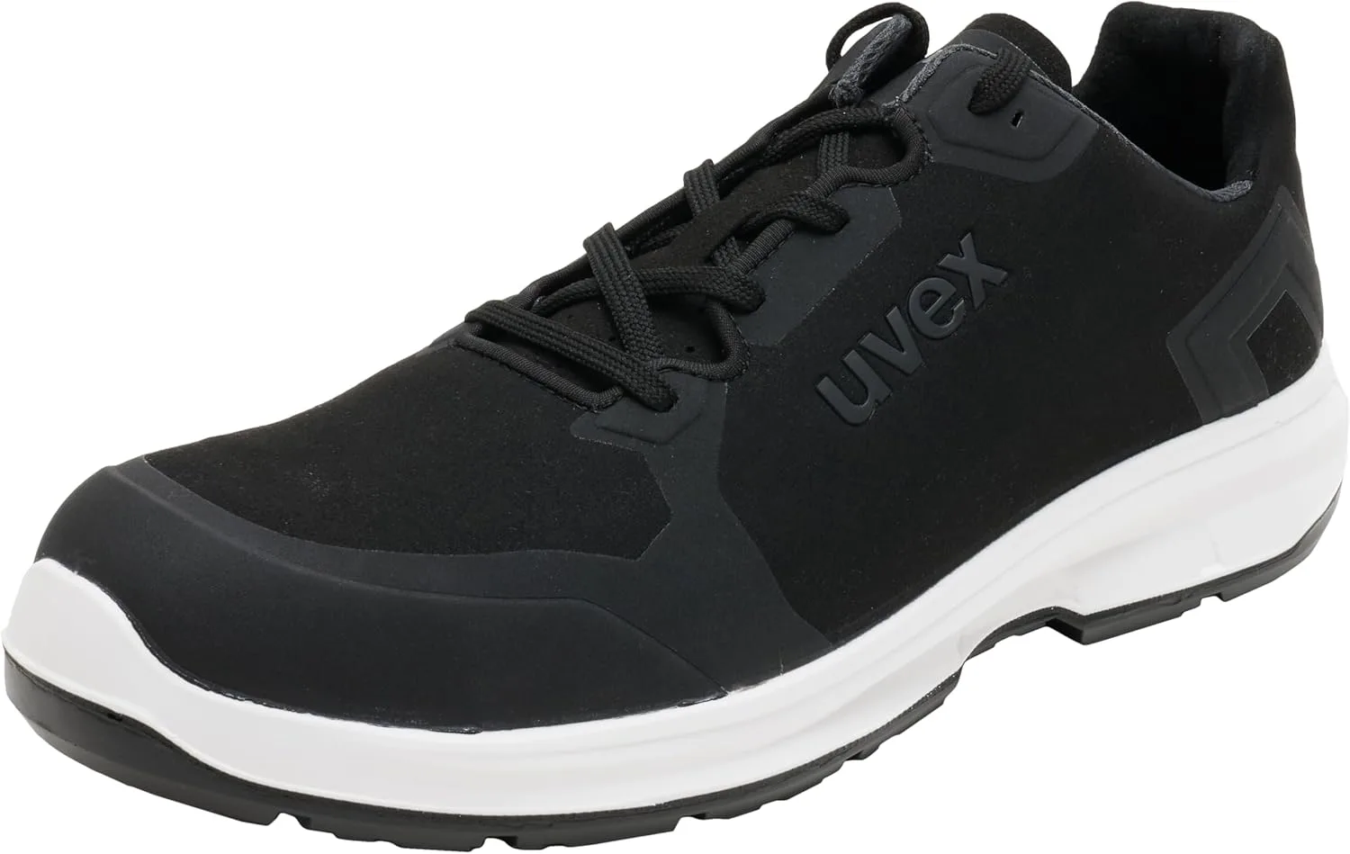 Защитные ботинки Uvex 1 Sport S3L - сверхлегкие и спортивные, без металлических вставок, с антистатической защитой, нескользящие (SR), устойчивые к проколам, удобные и эргономичные, черный