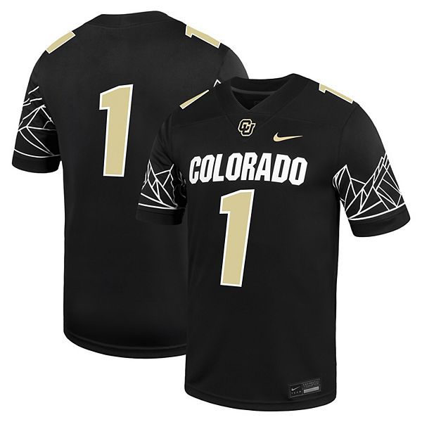 

Мужская черная футболка Colorado Buffaloes Untouchable Nike