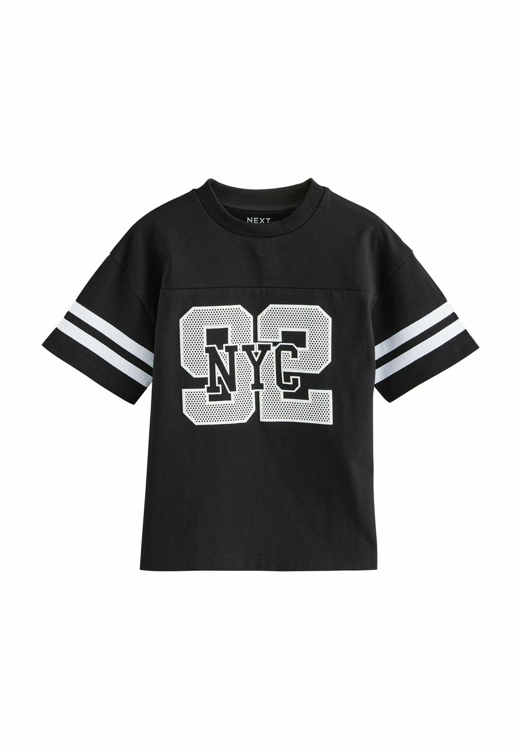 

Футболка с принтом SHORT SLEEVE GRAPHIC STANDARD Next, черный