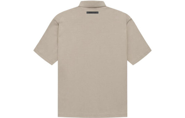 Рубашка fw21 polo shirt 'tan' Fear Of God Essentials, коричневый — фото 3
