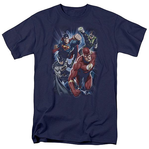 

Футболка с коротким рукавом Justice League of America Storm Chasers Licensed Character