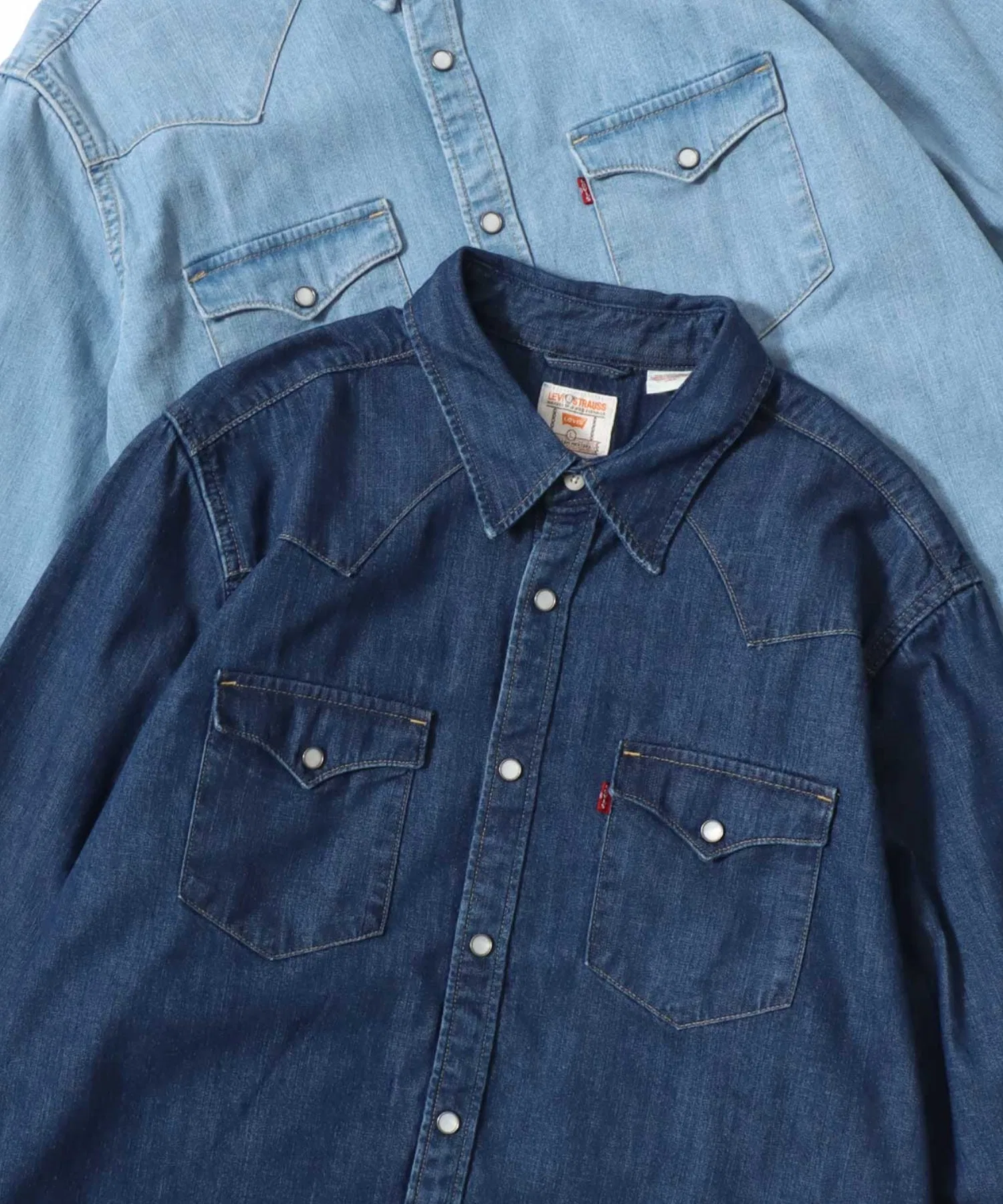 Мужская рубашка Levi's DENIM WESTERN SHIRT