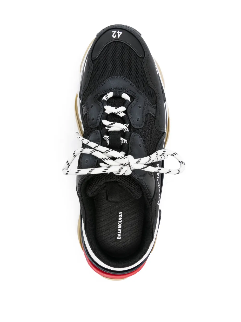 Кроссовки Triple S BALENCIAGA, черный — фото 4