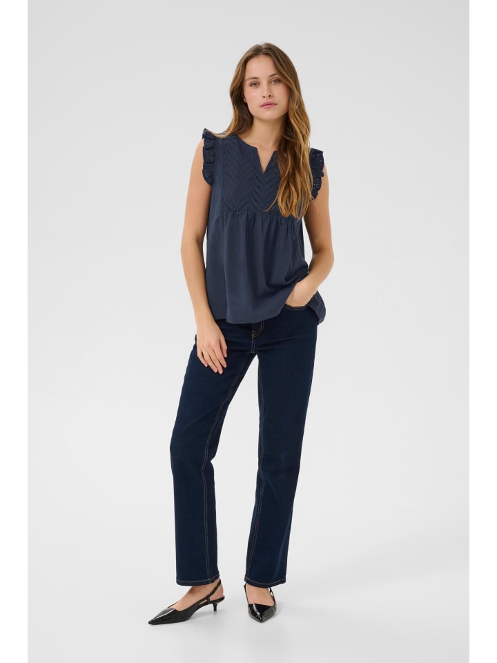 

Блузка без рукавов CUtoril Свободный крой Salute CULTURE