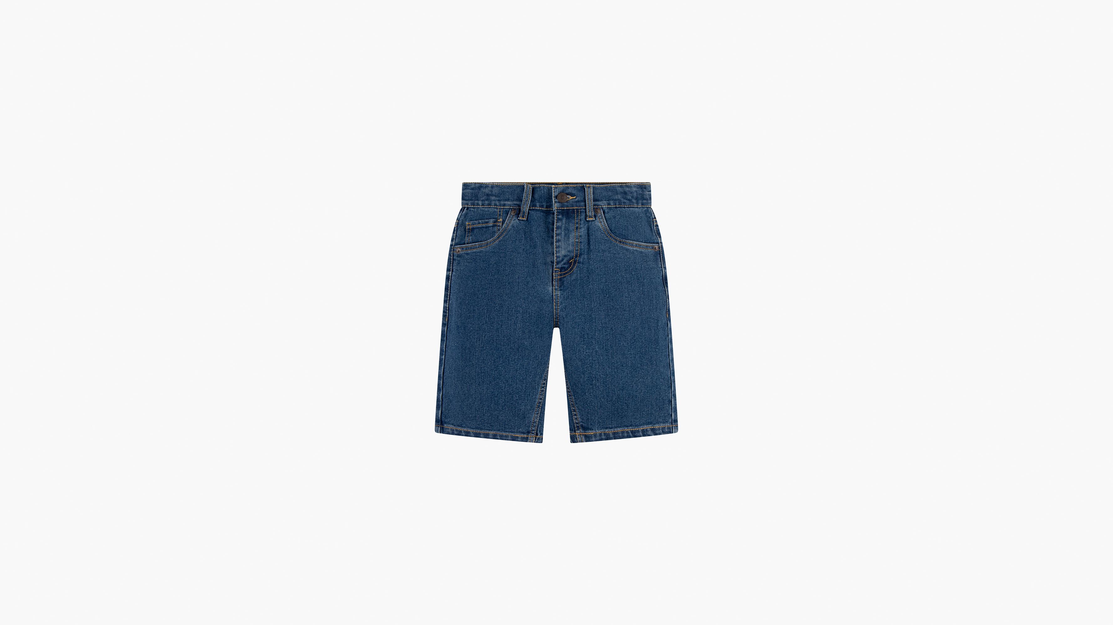 

511 Классические шорты Slim Fit для больших мальчиков 8-20 лет Levi's, цвет Road Runner - Dark Wash