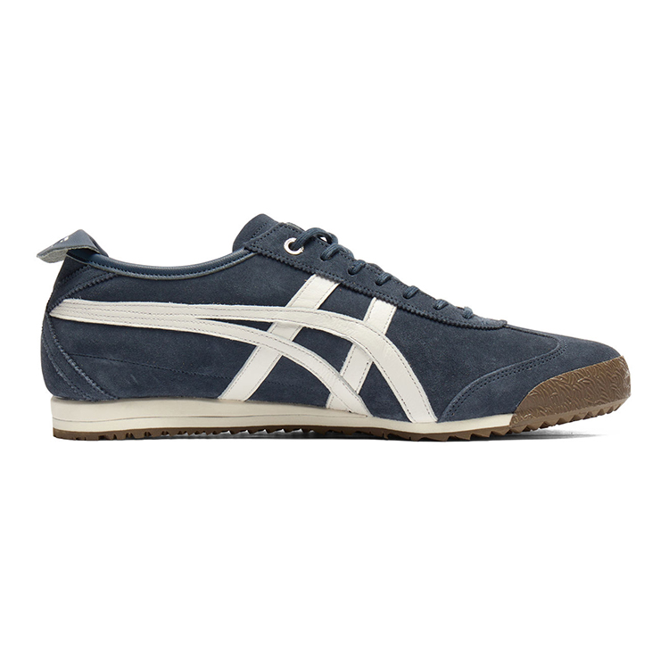 Onitsuka Tiger Мексика 66 устойчивые к истиранию повседневные ботинки унисекс — тёмно-синие, цвет Dark Blue — фото 2