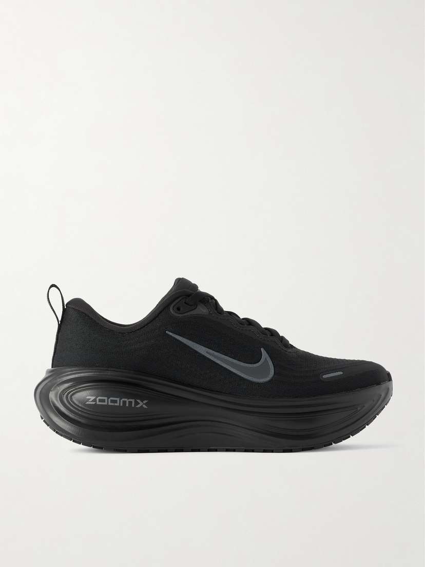 Кроссовки Vomero plus с сетчатой отделкой и резиновой отделкой Nike, черный