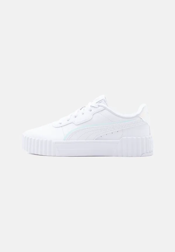 Кроссовки унисекс carina 3.0 holo 2.0 jr Puma, White/Silver-Coloured/Mauve Mist