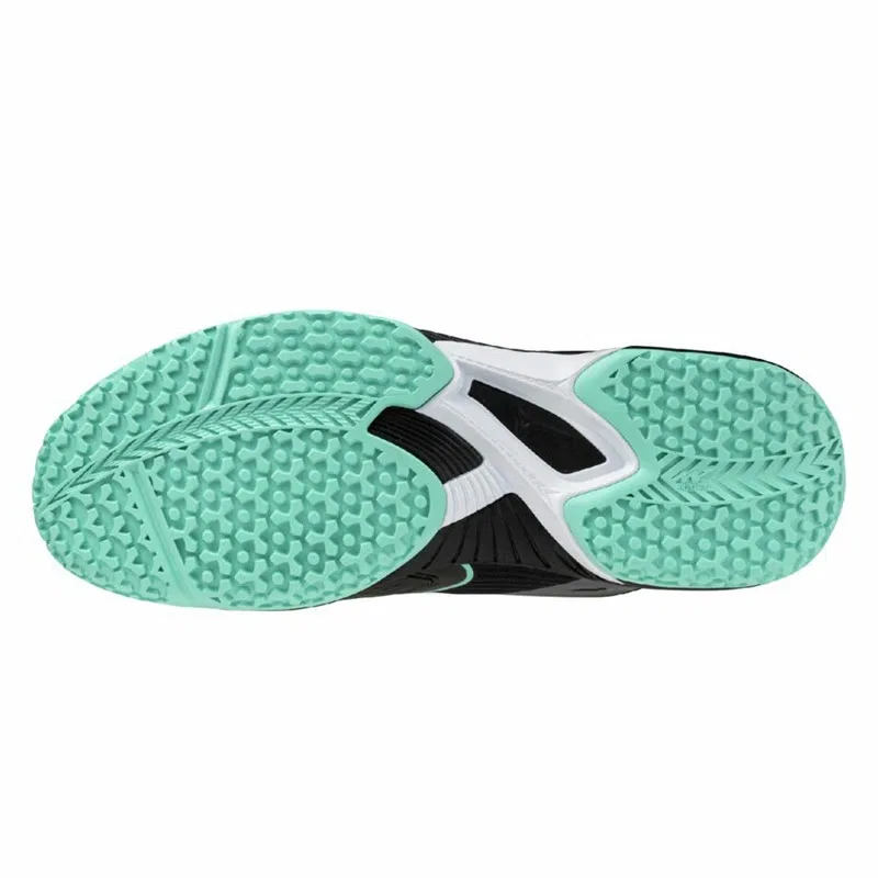 Унисекс теннисные кроссовки «Wave Exceed 6 Wide OC» от Mizuno, 18 White X Navy — фото 3