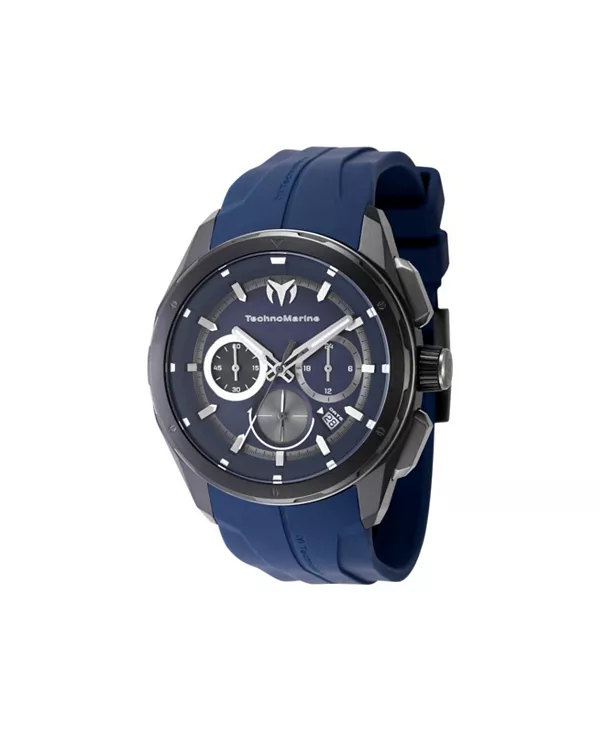 

Мужские кварцевые часы-хронограф tm-318103 Ocean с темно-синим циферблатом Technomarine, blue