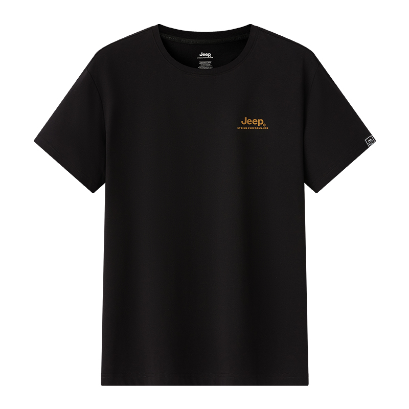 

Футболка с втачными рукавами Unisex Jeep, кофейная