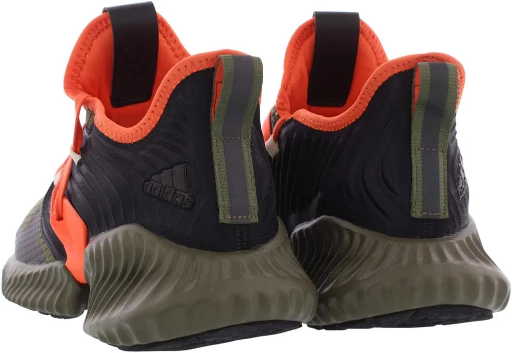 Кроссовки Adidas Running Alphabounce Instinct CC Raw Khaki/True Orange/Core Black — фото 4