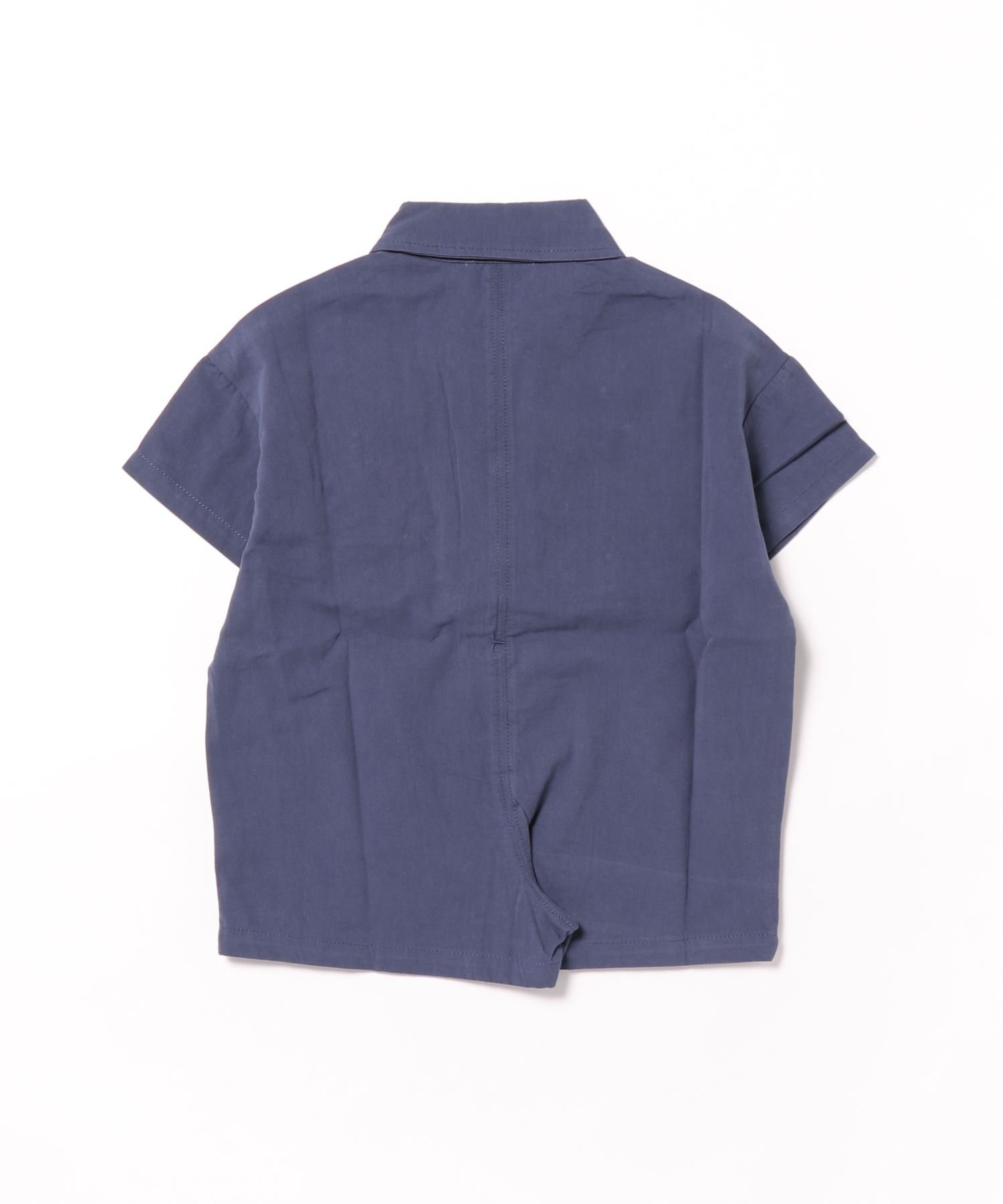 Корейский детский комбинезон с космической вышивкой Aimoha Kids, blue — фото 3