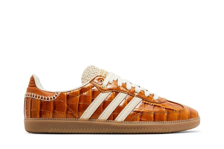 

Кроссовки adidas Wales Bonner x Samba OG Croc - Night Brown, коричневый