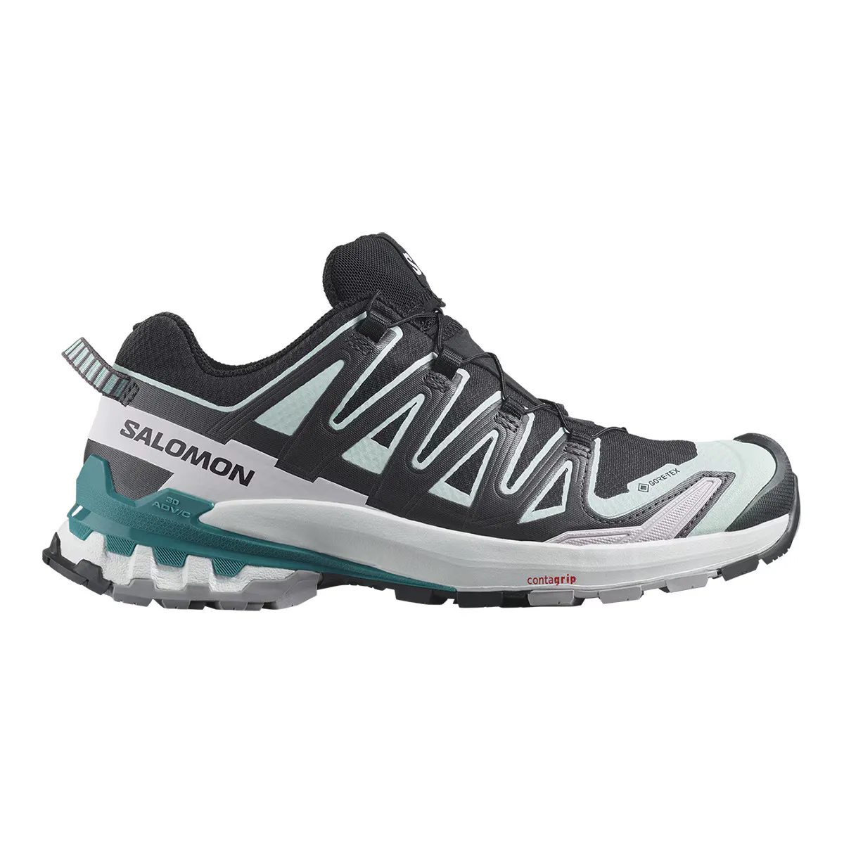 Кроссовки для бега по пересеченной местности Salomon XA PRO 3D V9 женские, черный/белый