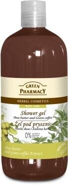 

Зеленая Аптека, Гель для душа с маслом ши и зеленым кофе, 500 мл, Green Pharmacy