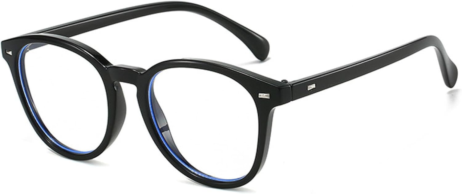 

Ретро овальные женские солнцезащитные очки с заклепками, модные прозрачные линзы Ocean, защита от УФ-излучения UV400, трендовые мужские очки в стиле панк TVTBBVV, Black Clear