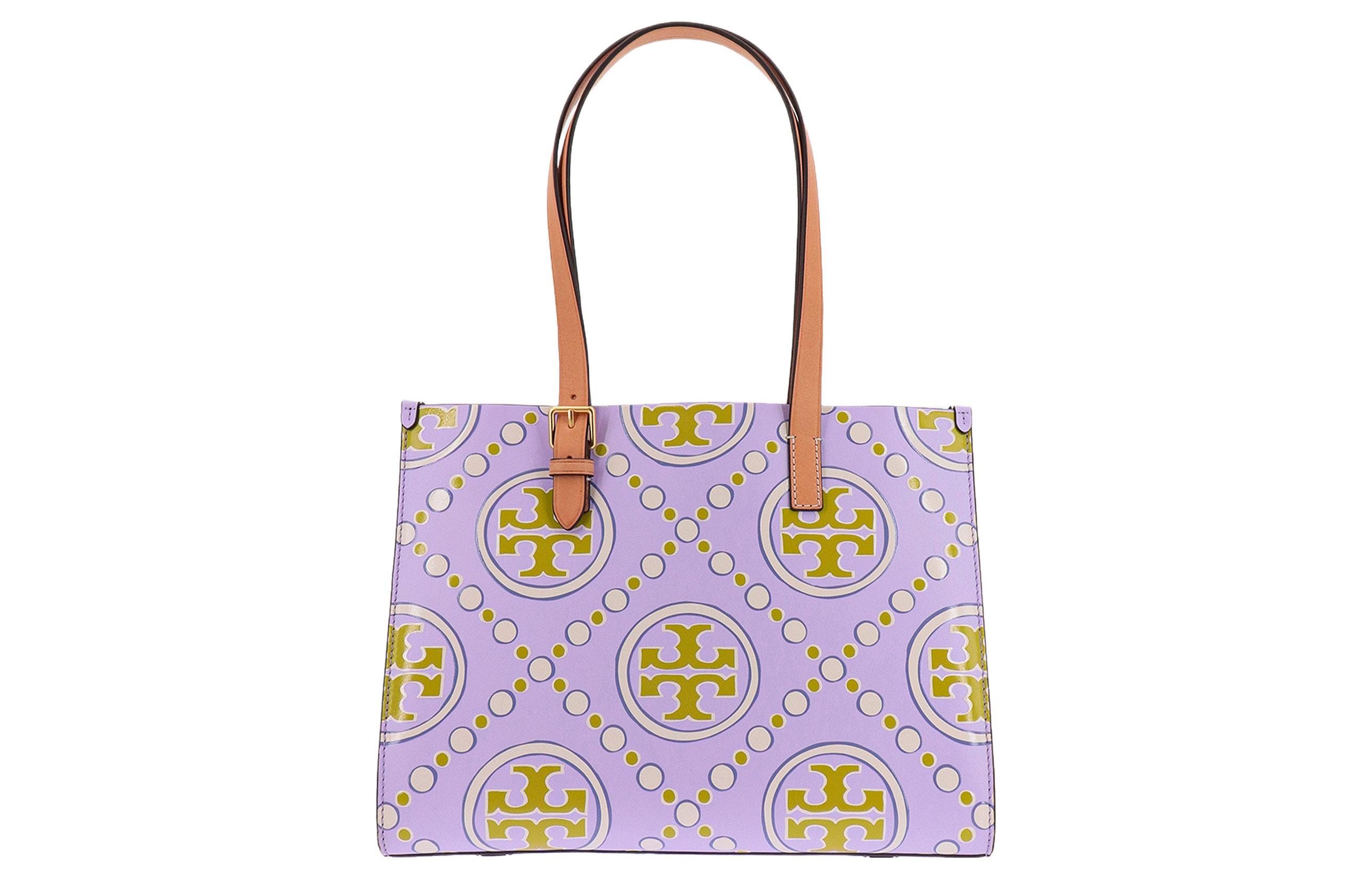 

Кожаная сумка через плечо женская разноцветная TORY BURCH