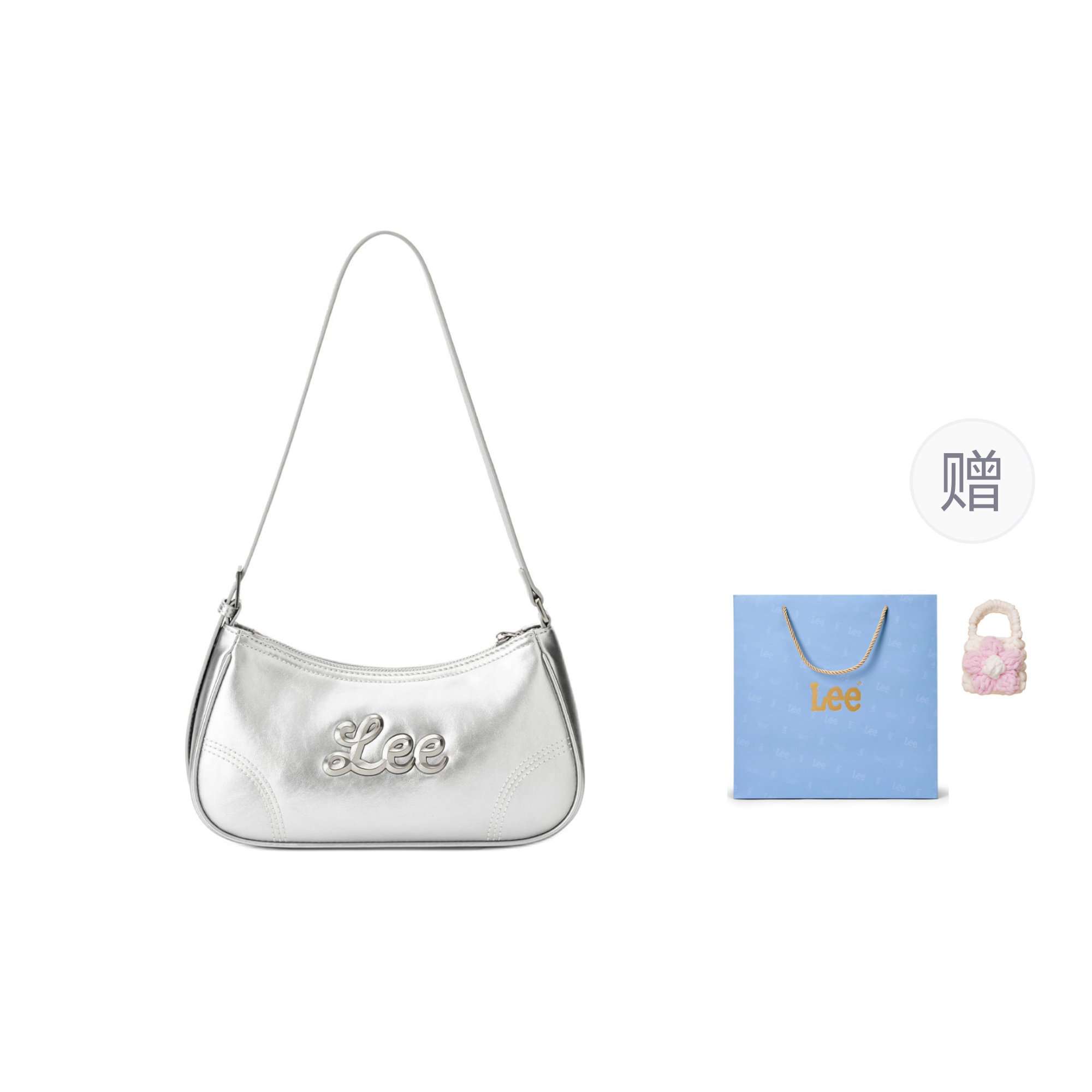

Lee Тканевая сумка через плечо женская разноцветная, Silver (Limited Time Gift)