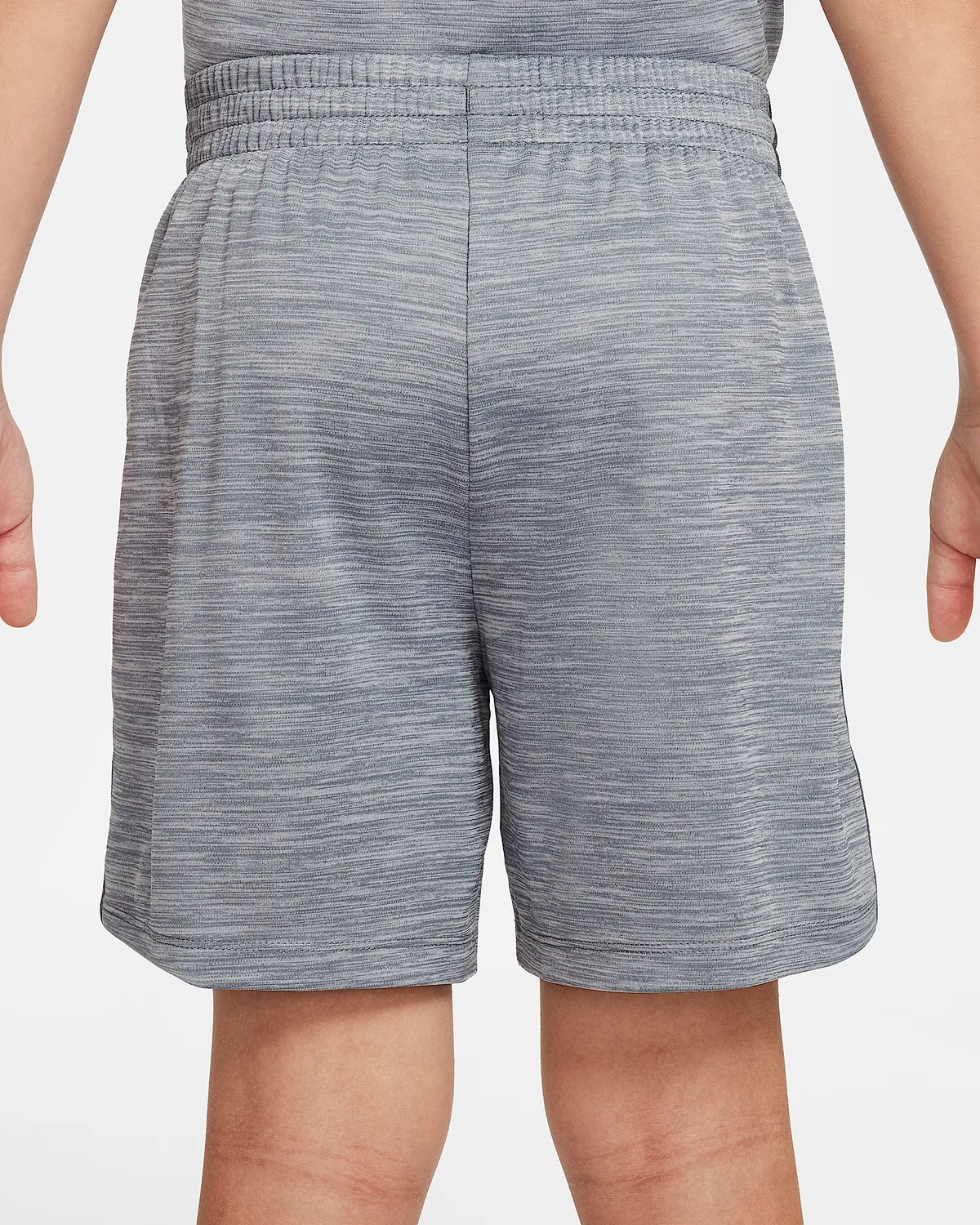 Детские шорты Nike Dri-FIT Big Kids' (Boys') Multi, Smoke Grey/Photon Dust/Smoke Grey/White — фото 3