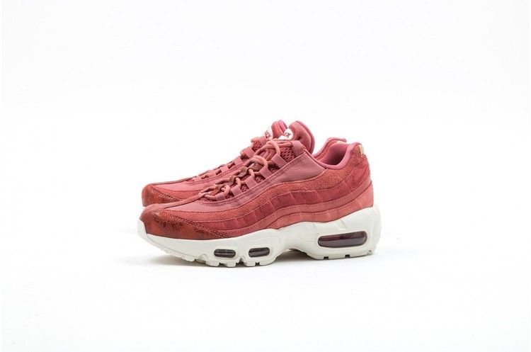 Кроссовки Nike Wmns Air Max 95 Premium 'Light Redwood', красный — фото 4