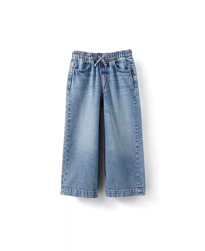 

Детские джинсы Kaity с широкими штанинами для девочек COTTON ON, синий