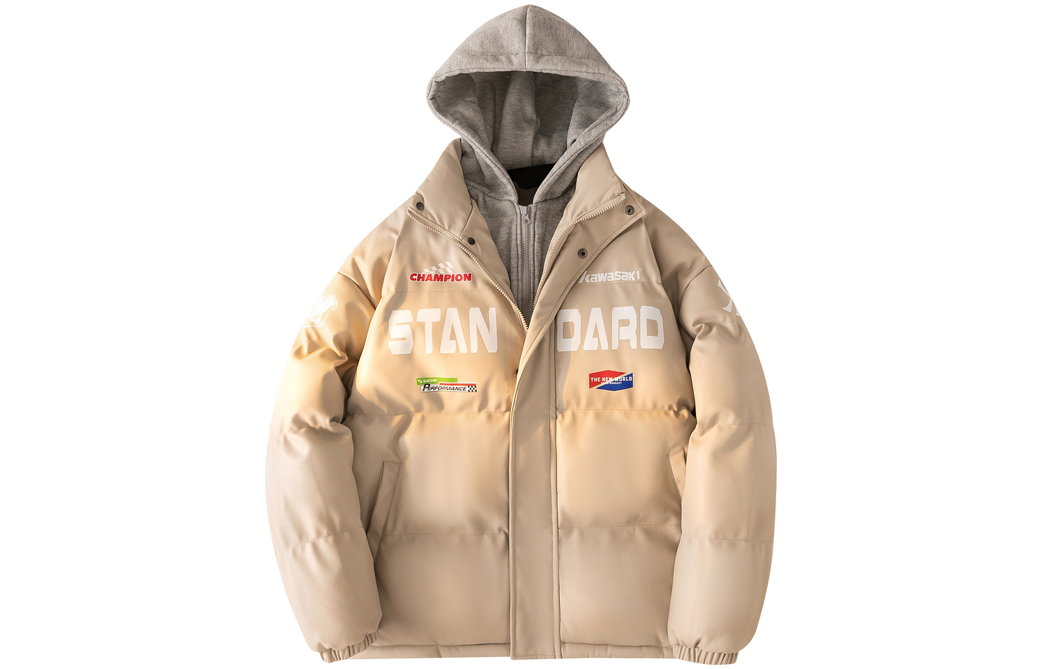 

Kawasaki Пуховик Unisex, Ecru (7707)