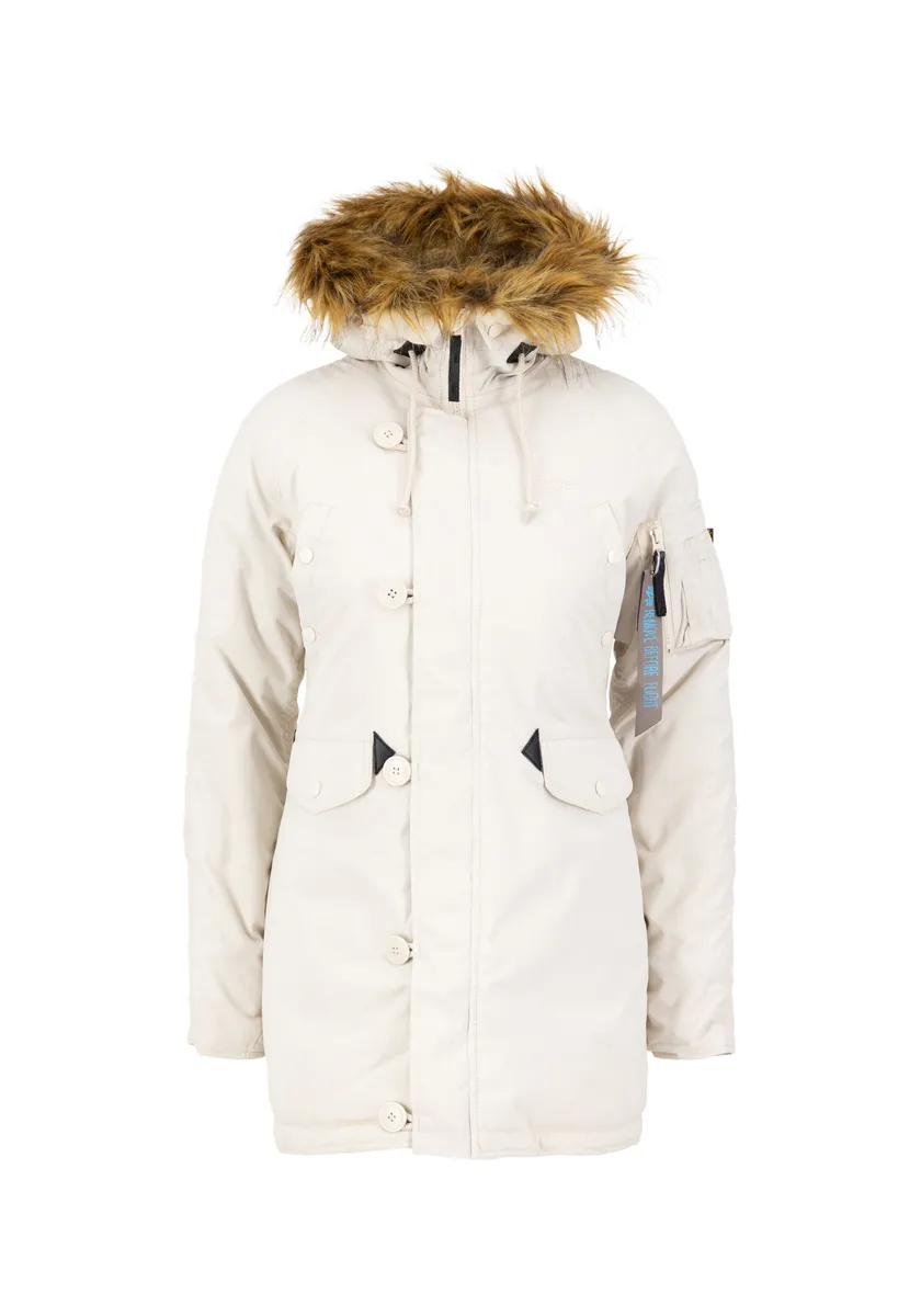 

Зимняя куртка Alpha Industries "Женские куртки Alpha Industries - Куртки для холодной погоды", кремовый